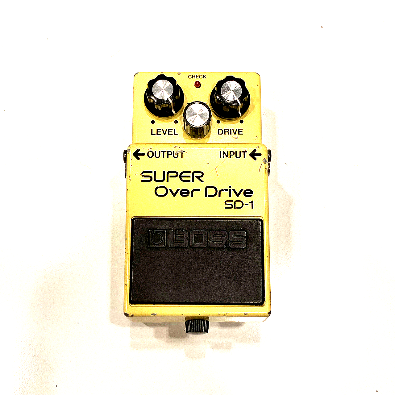 Sold - Boss SD-1 Super Overdrive 1983 yellow Made in Japan | The 