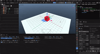 Demonstration of pythonic way of colorizing lights