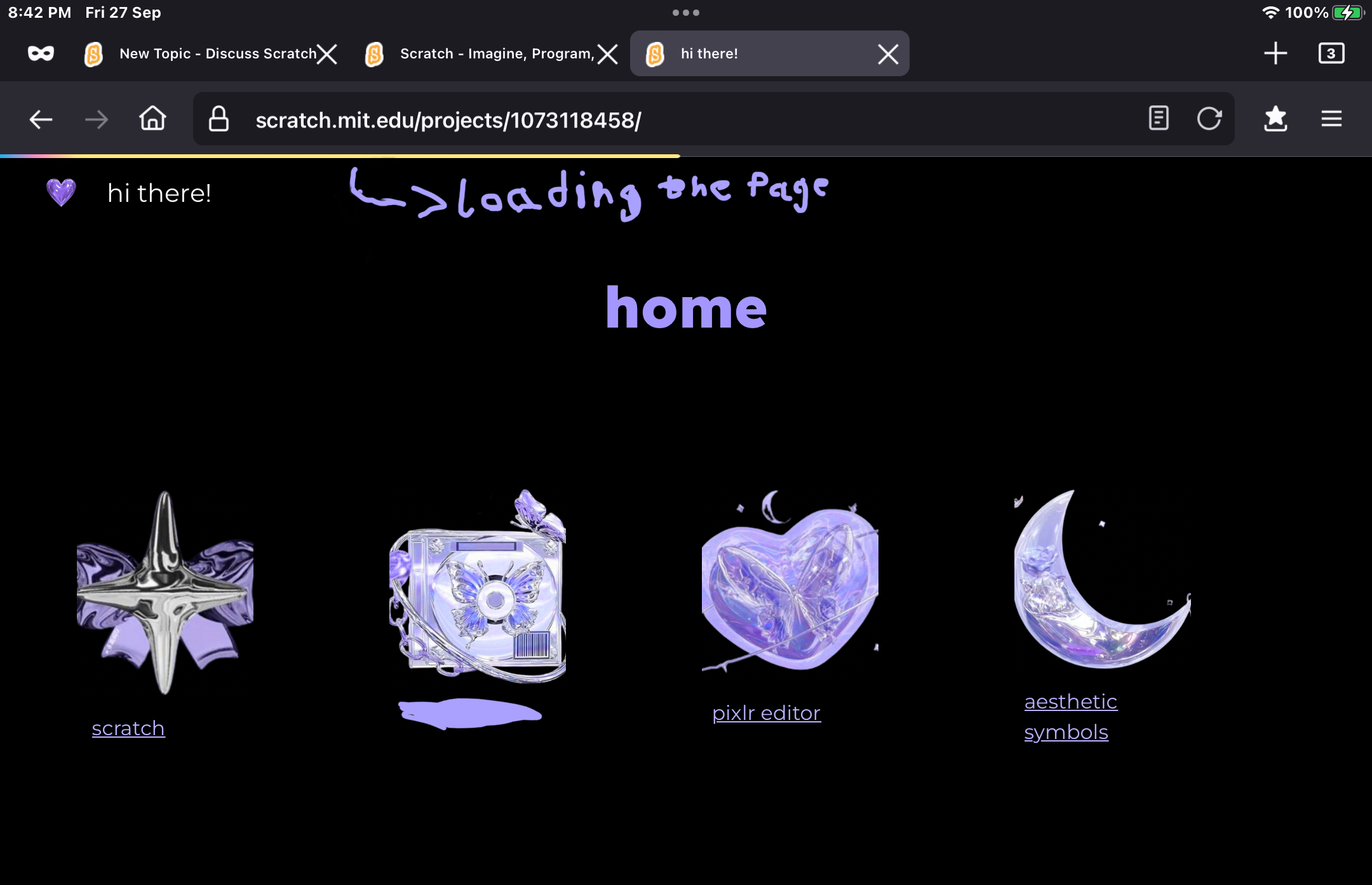 Why do Scratch projects take so long to load sometimes, but not others