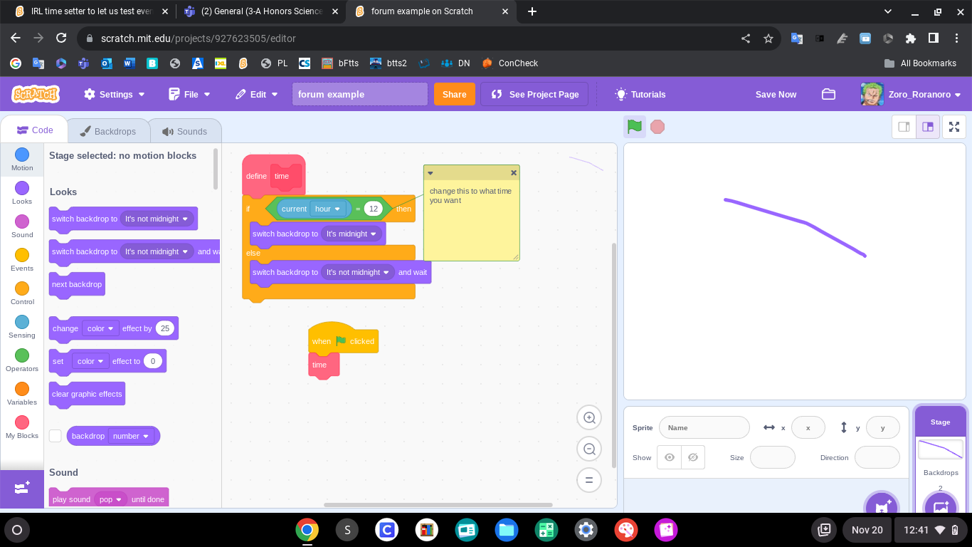 Scratch Developer Irl IRL time setter to let us test events late at night/multiple times a ...
