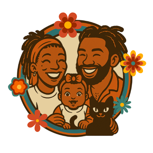 Throwback Market Family Logo
