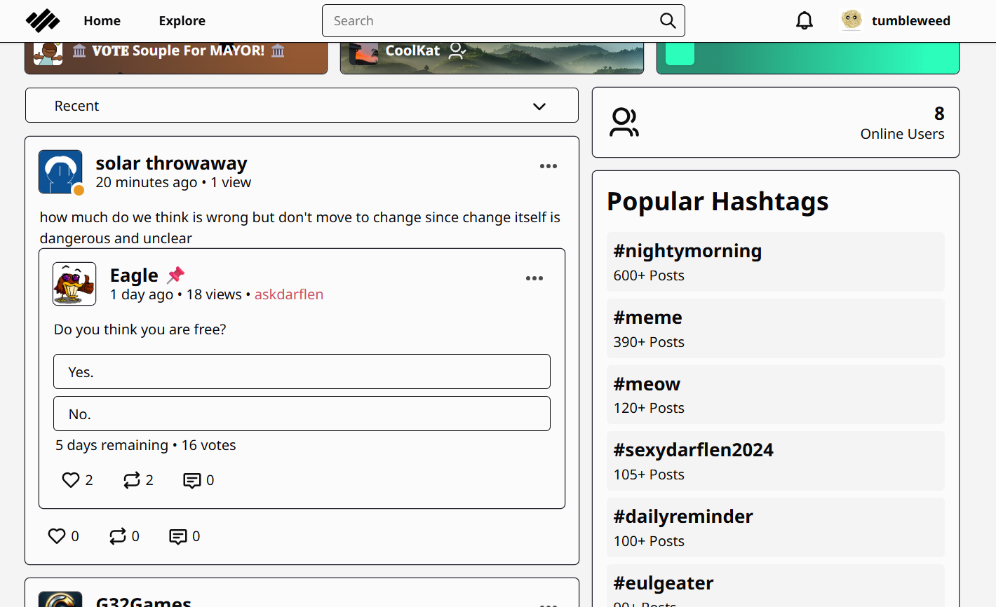 highcontrast daylight theme on explore