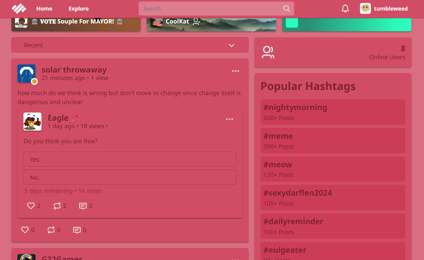 darf theme on explore