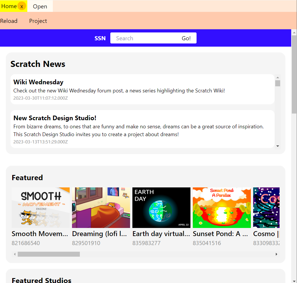 Scratch for desktop (and not an editor!?) - Discuss Scratch