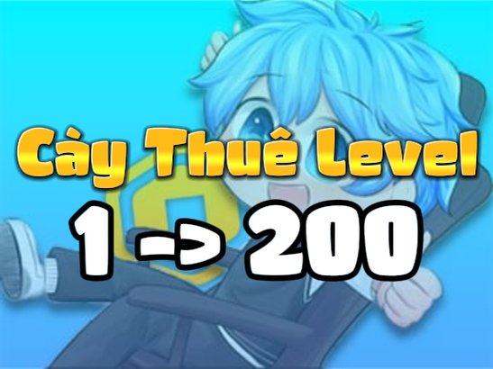 Level 1 -> 200 ( Cày Thuê The Forge )