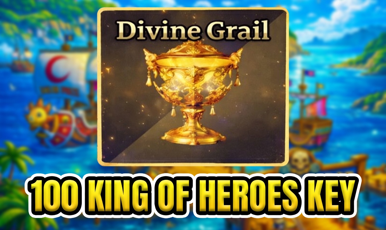 100 KING OF HEROES KEY (Cày Thuê Sailor Piece)