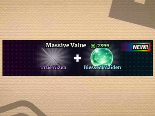 True Aizen + Blessed Maiden (Sailor Piece)