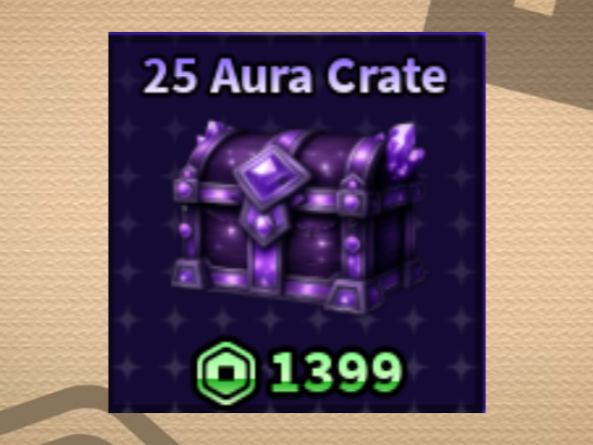 25 Aura Crate (Sailor Piece)