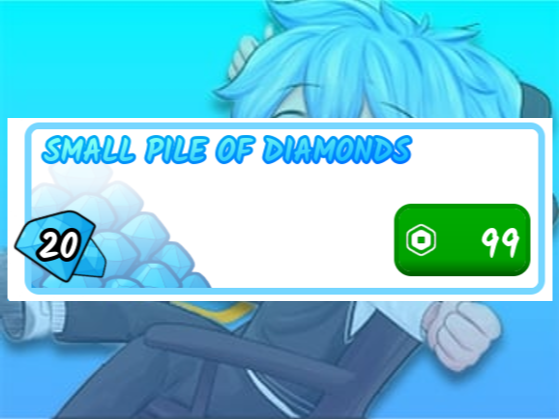 Small Pile Of Diamonds - x20 Diamons ( 99 Nights In The Forest )
