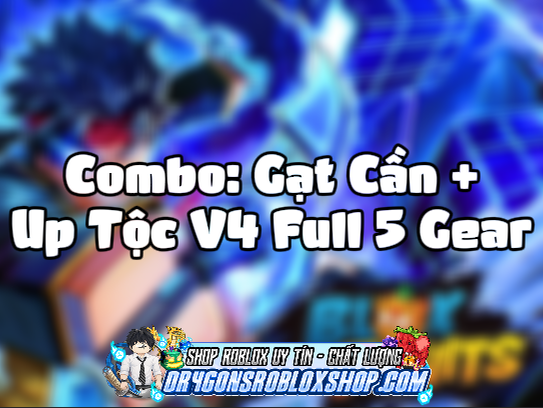 Combo: Up Tộc V4 Full 5 Gear + Gạt Cần (Lấy Mảnh Gương Và Cày Fragment Nếu Khách Thiếu) (Cày Thuê Blox Fruits)