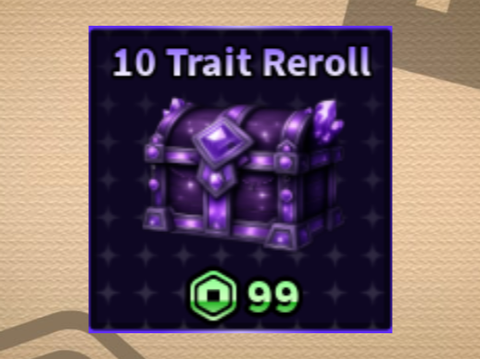10 Trait Reroll (Sailor Piece)