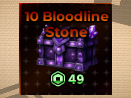 10 Bloodline Stone (Sailor Piece)