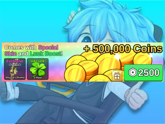 +500.000 Coins ( Fish It )