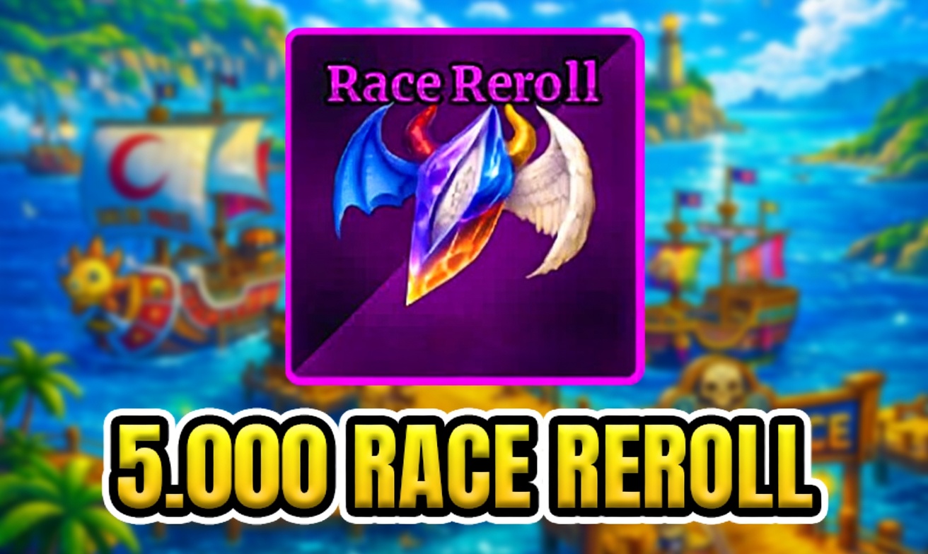 5.000 REACE REROLL (Cày Thuê Sailor Piece)