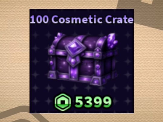 100 Cosmetic Crate (Sailor Piece)