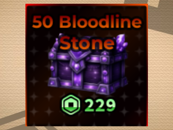 50 Bloodline Stone (Sailor Piece)
