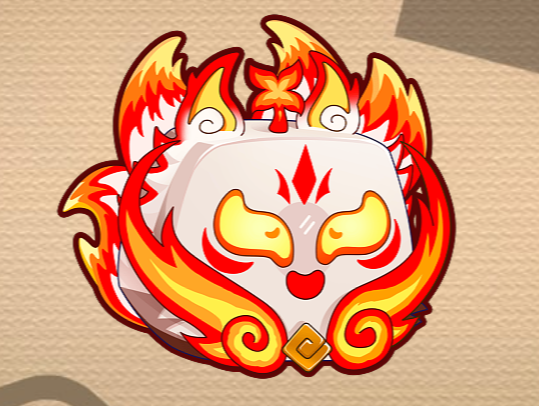 Skin Crimson Kitsune (Trái Rương)