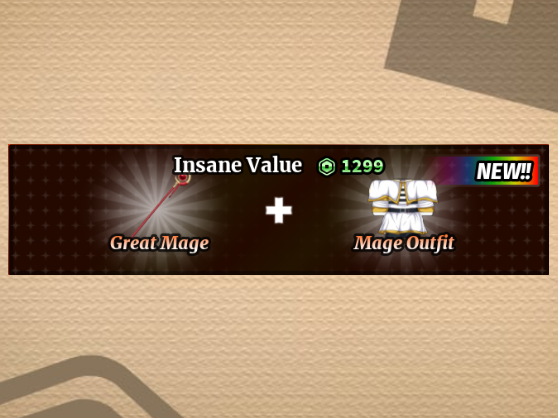 Great Mage + Mage Outfit (Sailor Piece)