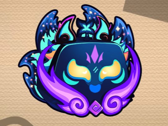 Skin Galaxy Kitsune (Trái Rương)