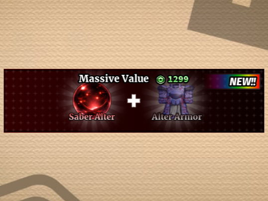 Saber Alter + Alter Armor (Sailor Piece)