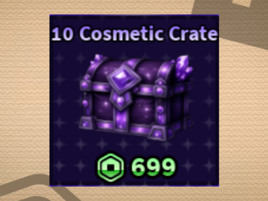 10 Cosmetic Crate (Sailor Piece)