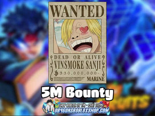 5M Bounty (Cày Thuê Blox Fruits)