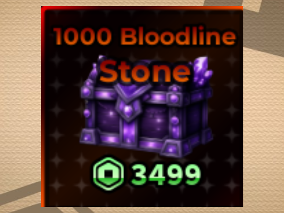 1000 Bloodline Stone (Sailor Piece)