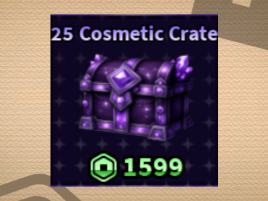 25 Cosmetic Crate (Sailor Piece)