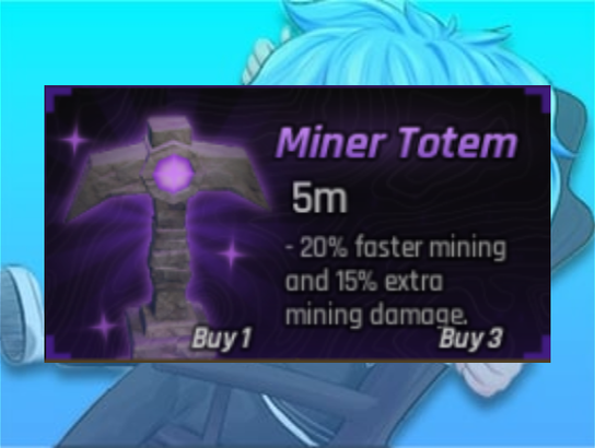 x1 Miner Totem ( The Forge )