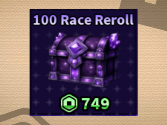 100 Race Reroll (Sailor Piece)