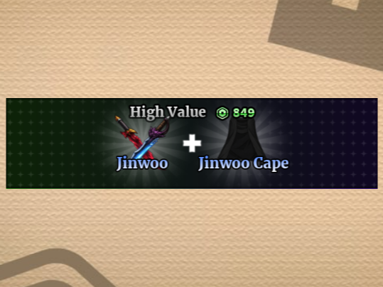 Jinwoo + Jinwoo Cape (Sailor Piece)