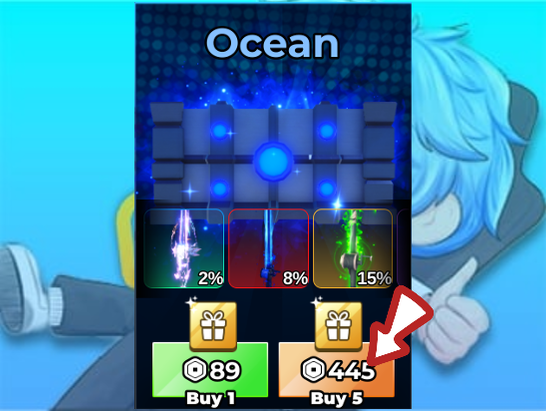 x5 Ocean Crates ( Fish It )