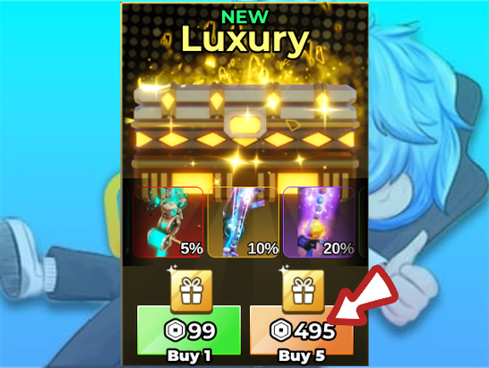 x5 Luxury Crates ( Fish It )