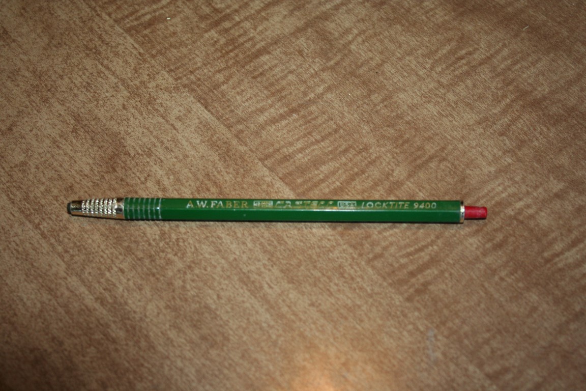 Vtg A.W. Faber Castell Locktite Lead Holder Green 9400