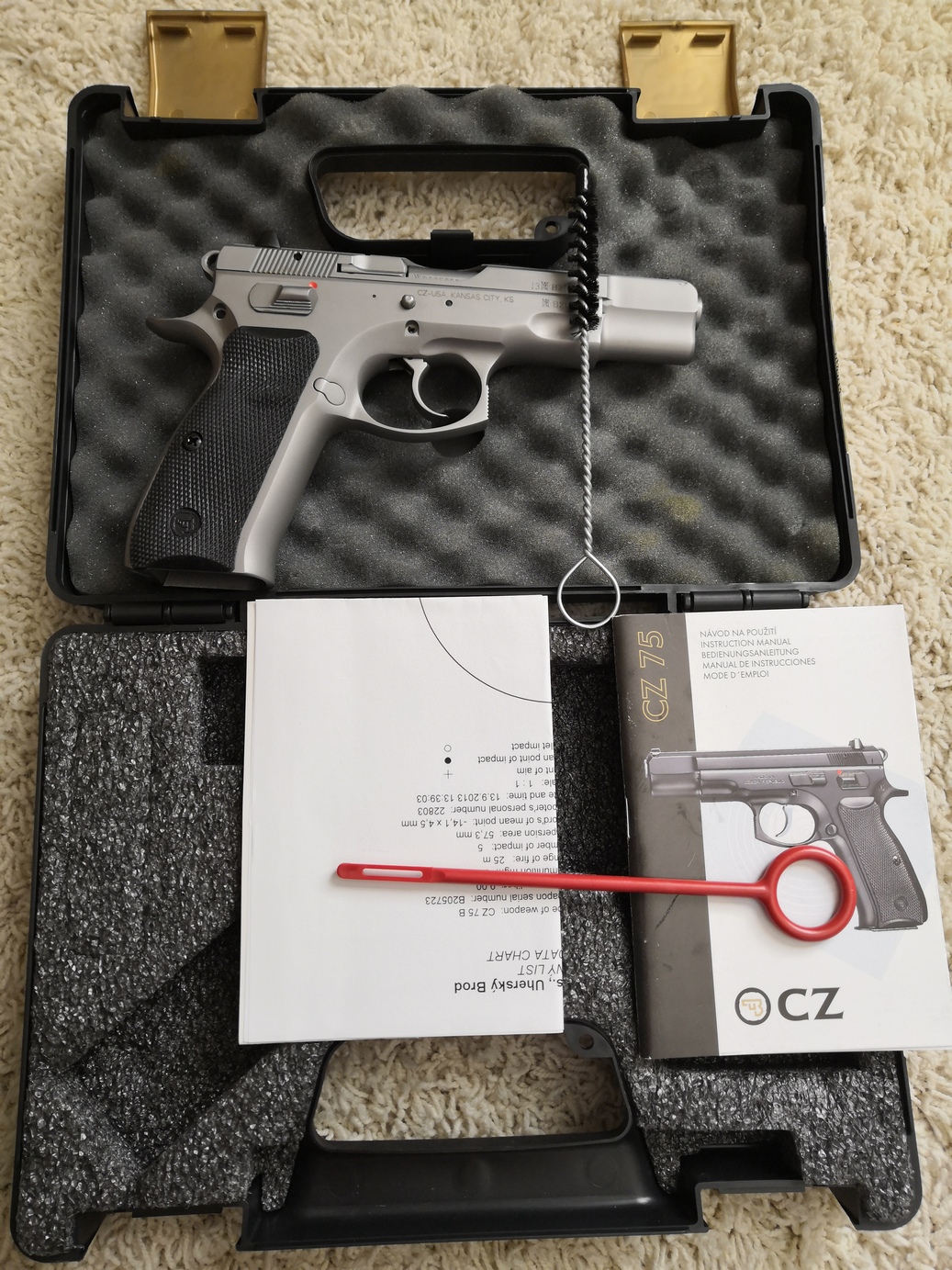 NIB SIG 1911 TacOps 45ACP, CZ 75 B Matte Stainless - Calguns.net