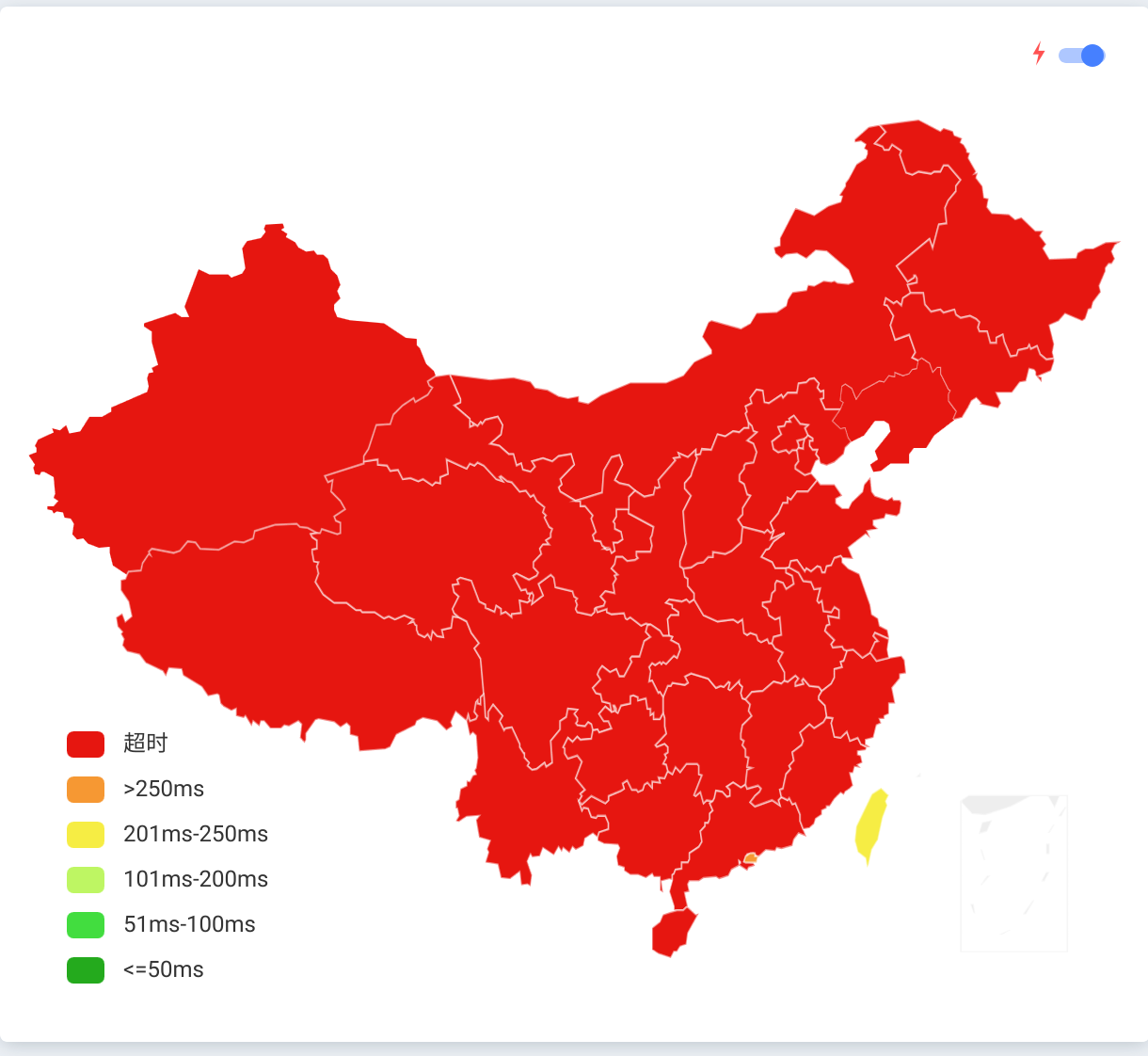 Ping result of panel4.serv00.com